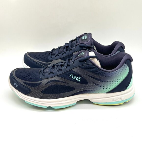 Ryka Womens Size 10 Devotion Plus 2 Blue Purple Walking Sneakers Shoes - Picture 6 of 12